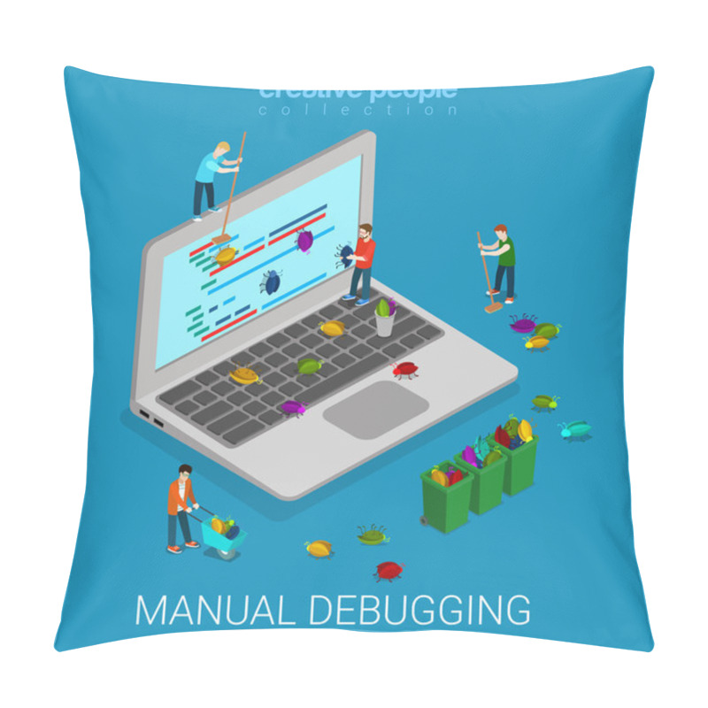 Personality  Menual Debugging Process Pillow Covers