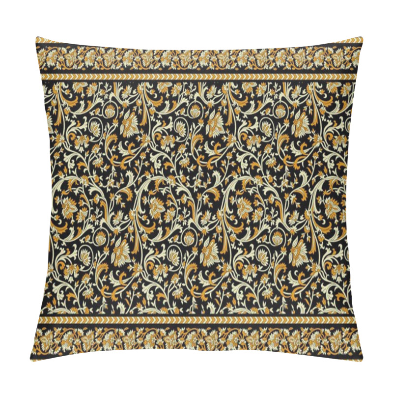 Personality  Seamless Antique Floral Border Pillow Covers