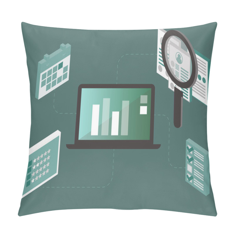 Personality  Hr Analytics To Collect And Analyze Human Resources (HR) Data Pillow Covers