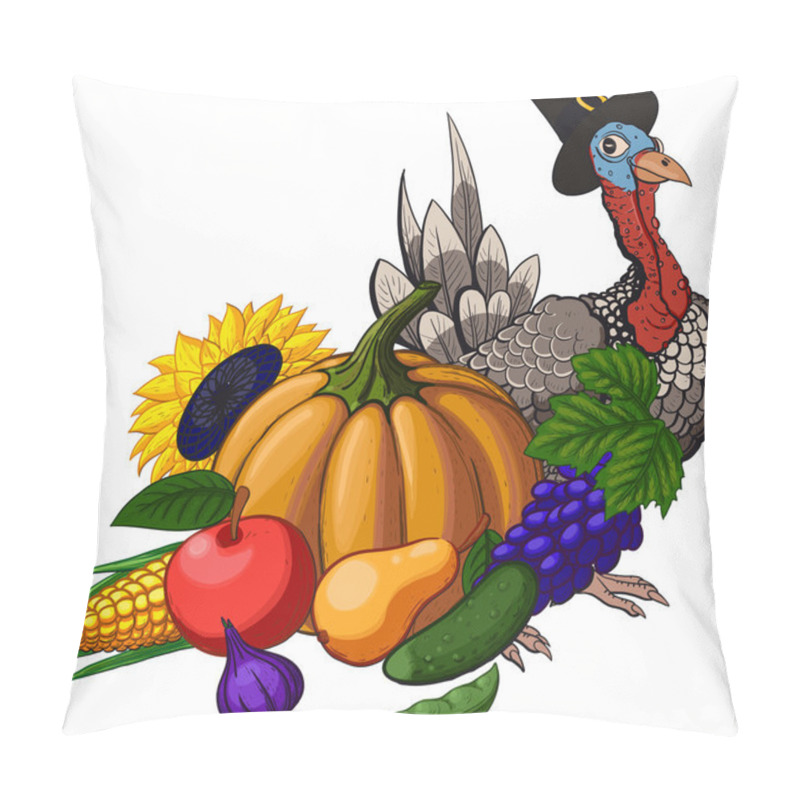 Personality  Thanksgiving Still Life Pillow Covers