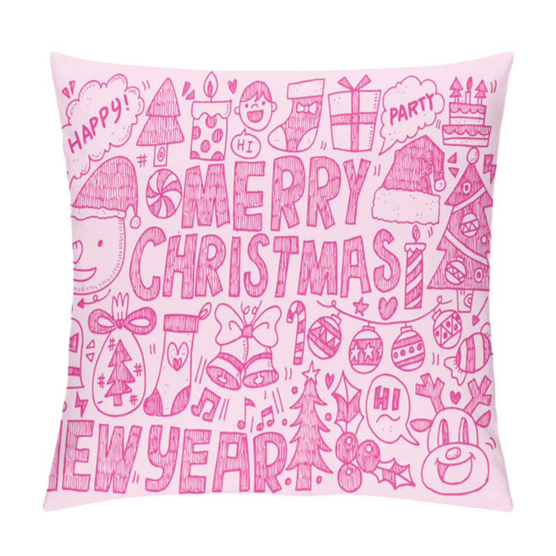 Personality  Christmas Background Pillow Covers