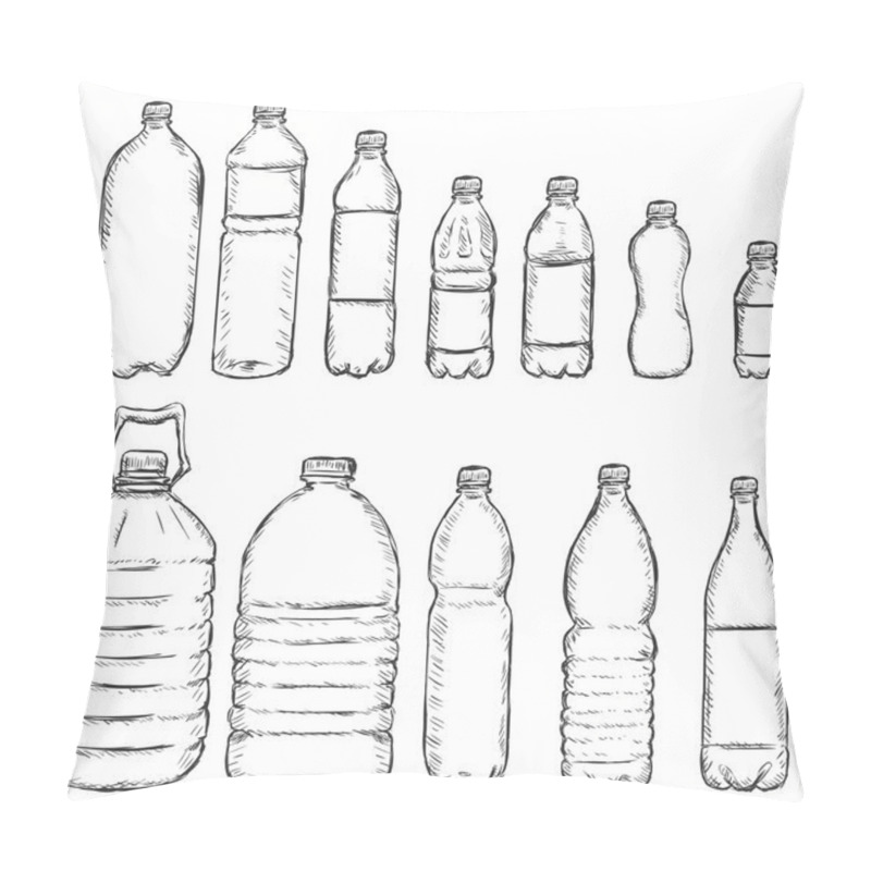 Personality  Plastic Bottles Pillow Covers