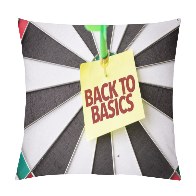 Personality  Paper Attached To Darts Target Pillow Covers