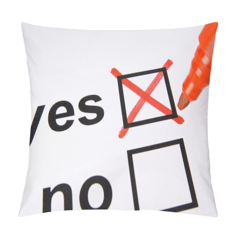 Personality  Yes With Cross Pillow Covers