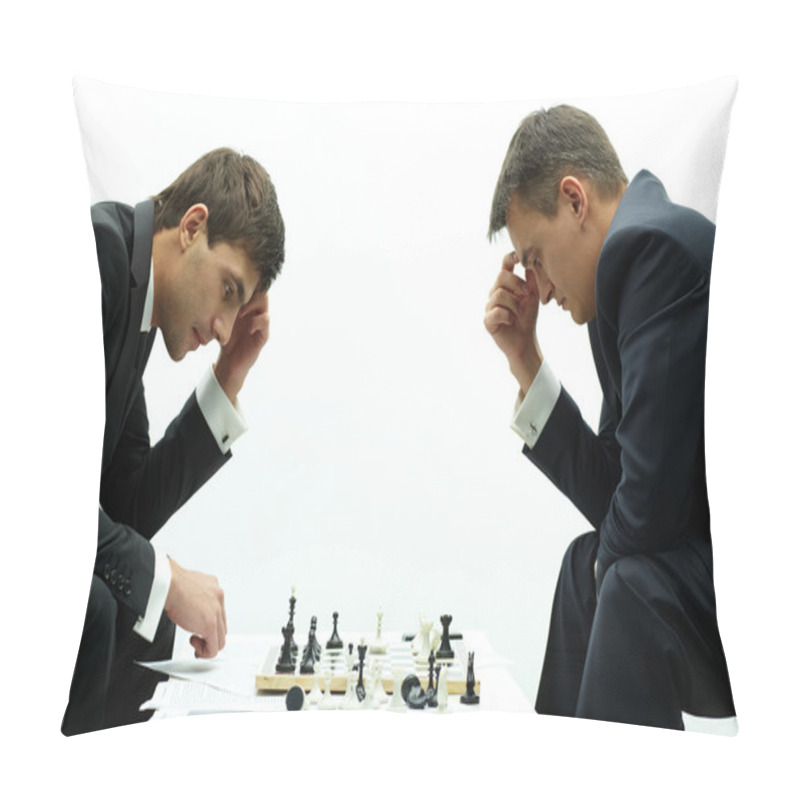 Personality  Men Thinking Pillow Covers