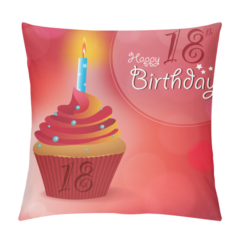 Personality  Happy 18th Birthday Greeting, Invitation, Message Pillow Covers