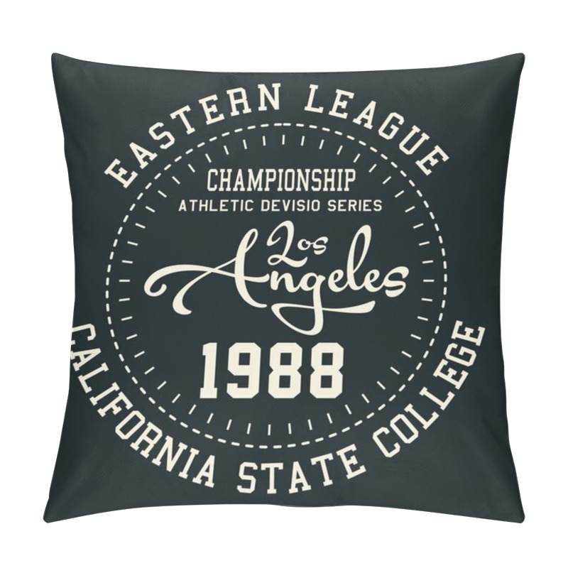 Personality  Graphic Design CHAMPIONSHIP ATHLETIC CALIFORNIA For Shirt And Print Pillow Covers