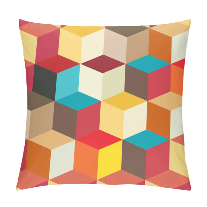 Personality  Abstract Seamless Mosaic Pillow Covers