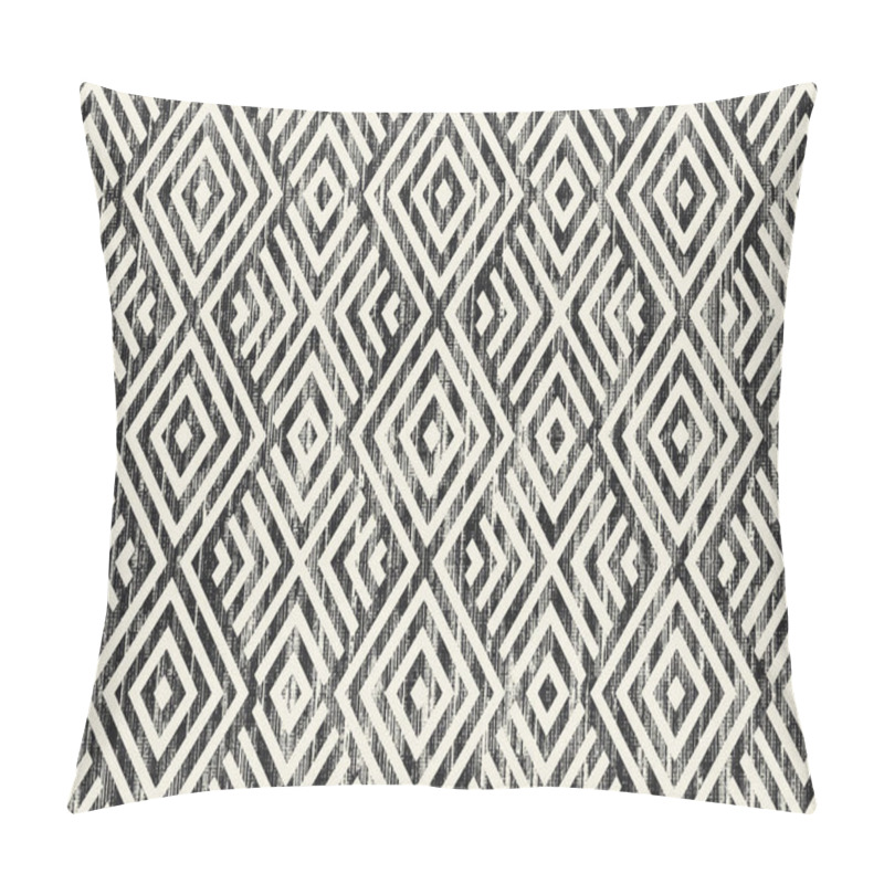 Personality  Geometrical With Abstract Texture Pattern In High Definition Texture Isolated On White Canvas With Trending Colors Pillow Covers