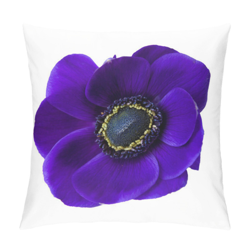 Personality  Dark Blue Anemone Pillow Covers