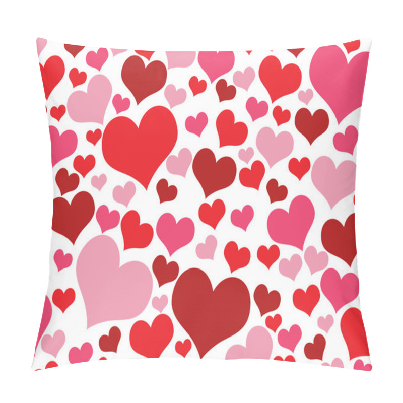 Personality  Valentine Hearts Texture Pillow Covers