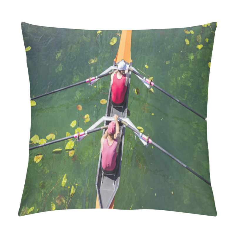 Personality  Two Rowers  Rowing Pillow Covers