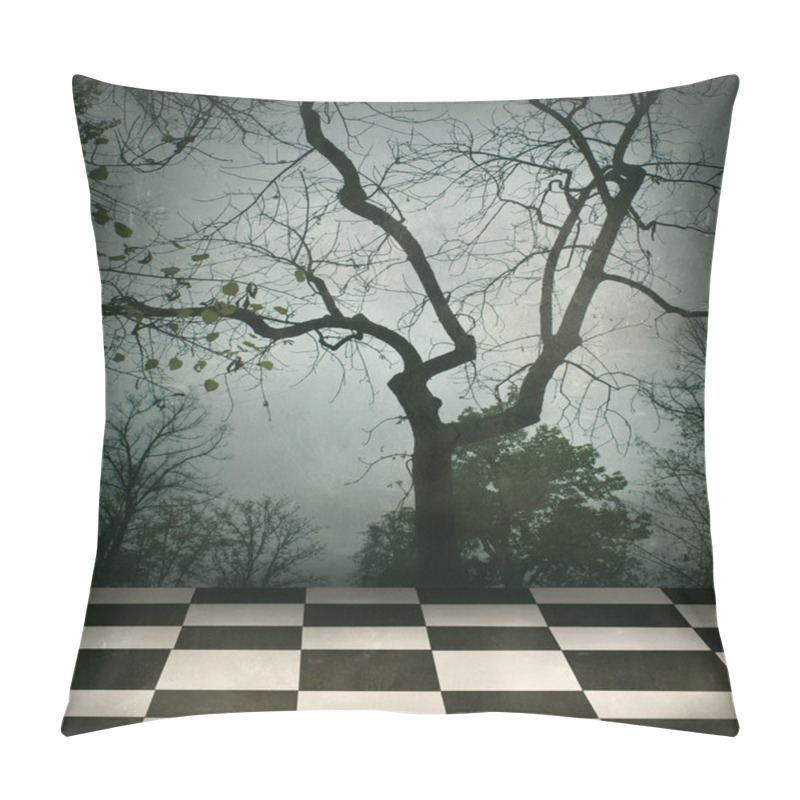 Personality  Surreal Landscape Pillow Covers