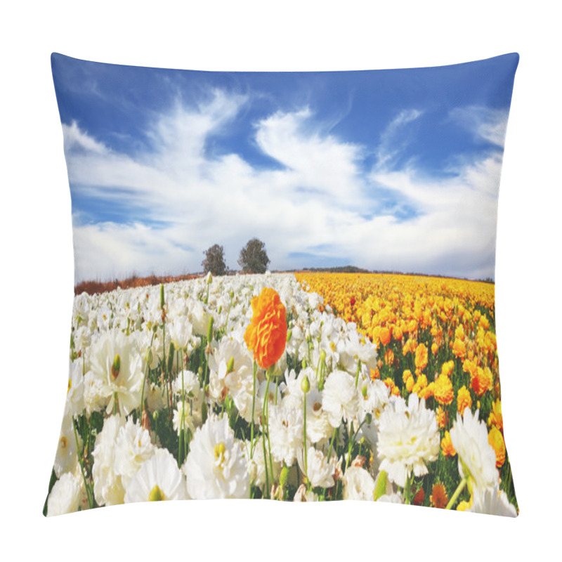 Personality  Blossoming Buttercups Field Pillow Covers