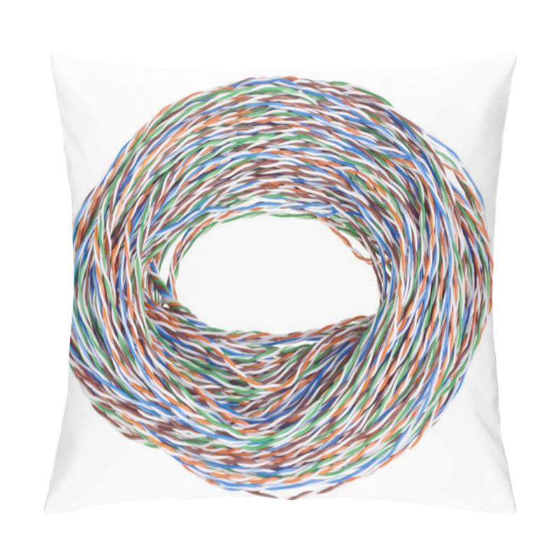 Personality  Big Bunch From A Computer Cable Pillow Covers