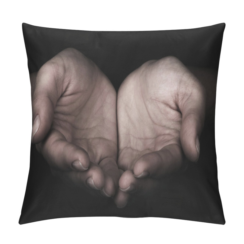 Personality  Man Giving Hands Pillow Covers