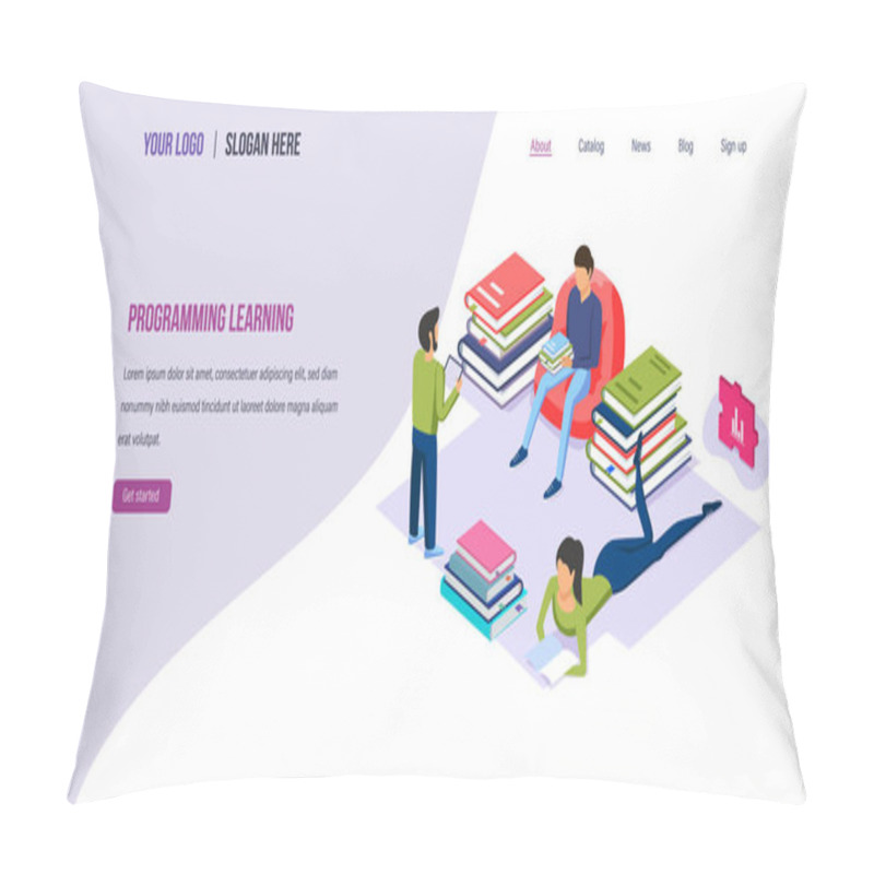 Personality  Programming Learning. Learning High-level Languages, Improving Programming And Coding Skills. Pillow Covers