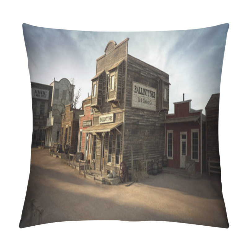 Personality  Old Western Town Main Street, Wild West Pillow Covers