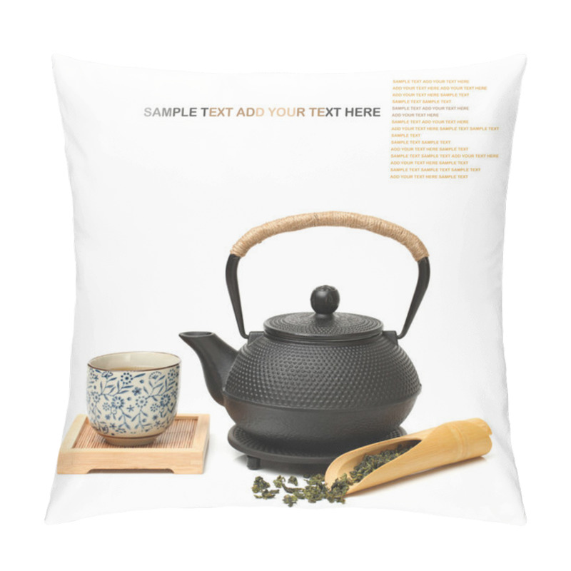 Personality  Tea Set Pillow Covers