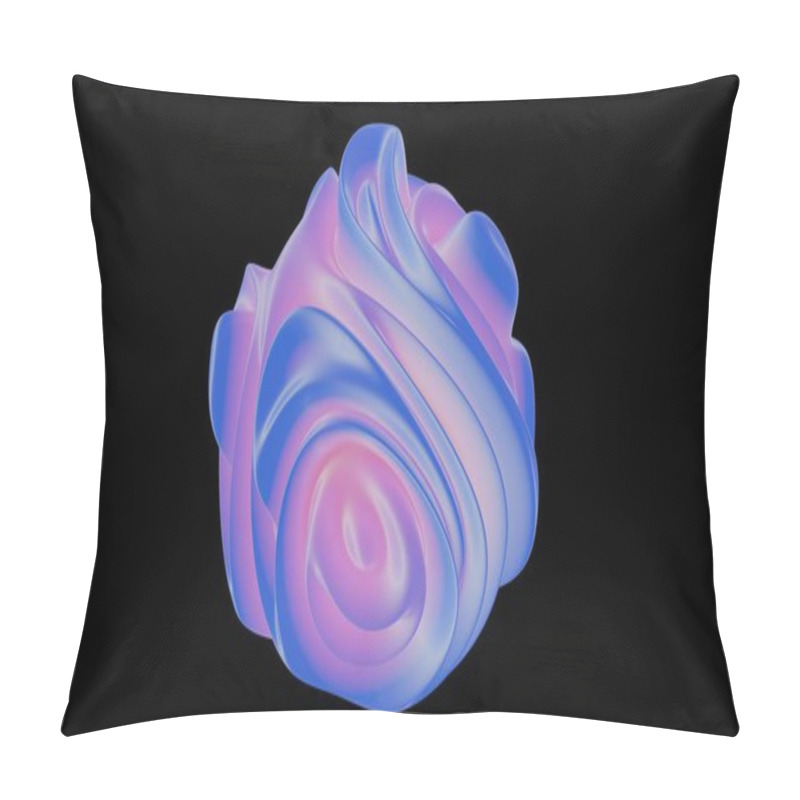 Personality  A 3D Holographic Background Crafted For Creative Endeavors, Offering Depth And Dimensionality, Perfect For Immersive And Imaginative Projects. Pillow Covers