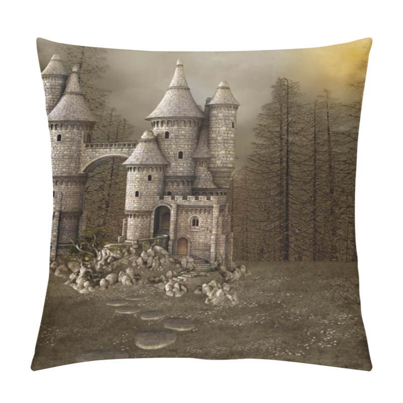 Personality  Fairy Tale Castle Pillow Covers