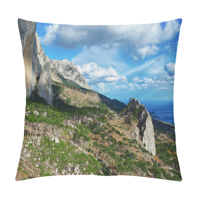 Personality   View From The Mountains  Pillow Covers