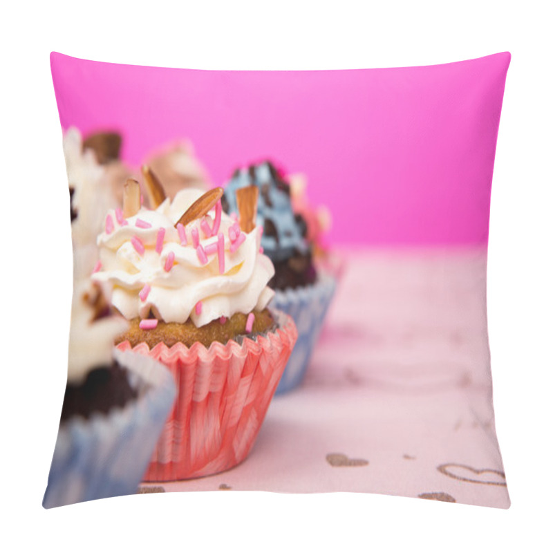 Personality  Birthday Cupcakes Pillow Covers