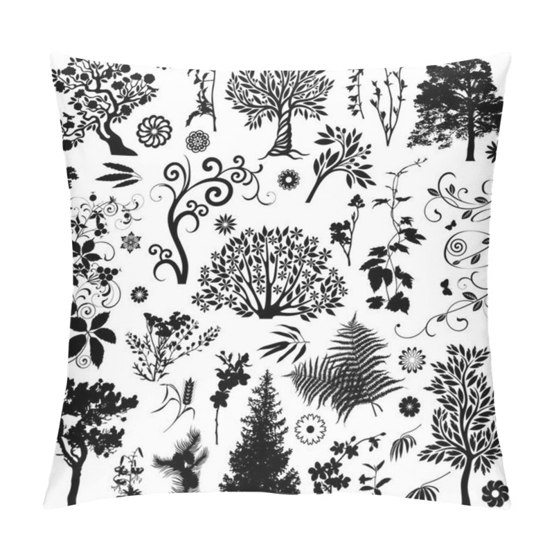 Personality  Trees And Plants XV Pillow Covers