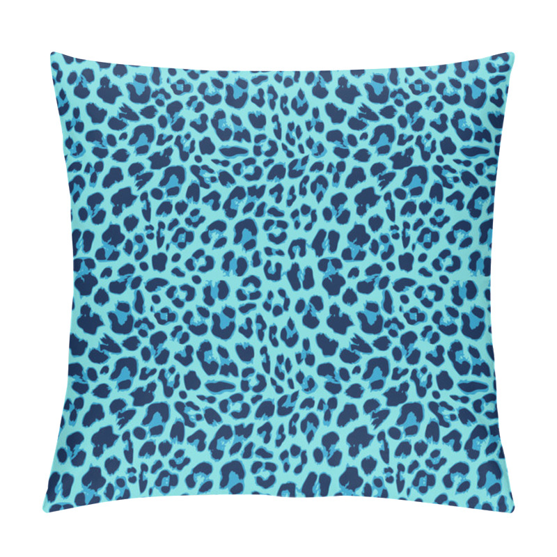 Personality  Leopard Seamless Pattern Design, Vector Background Pillow Covers