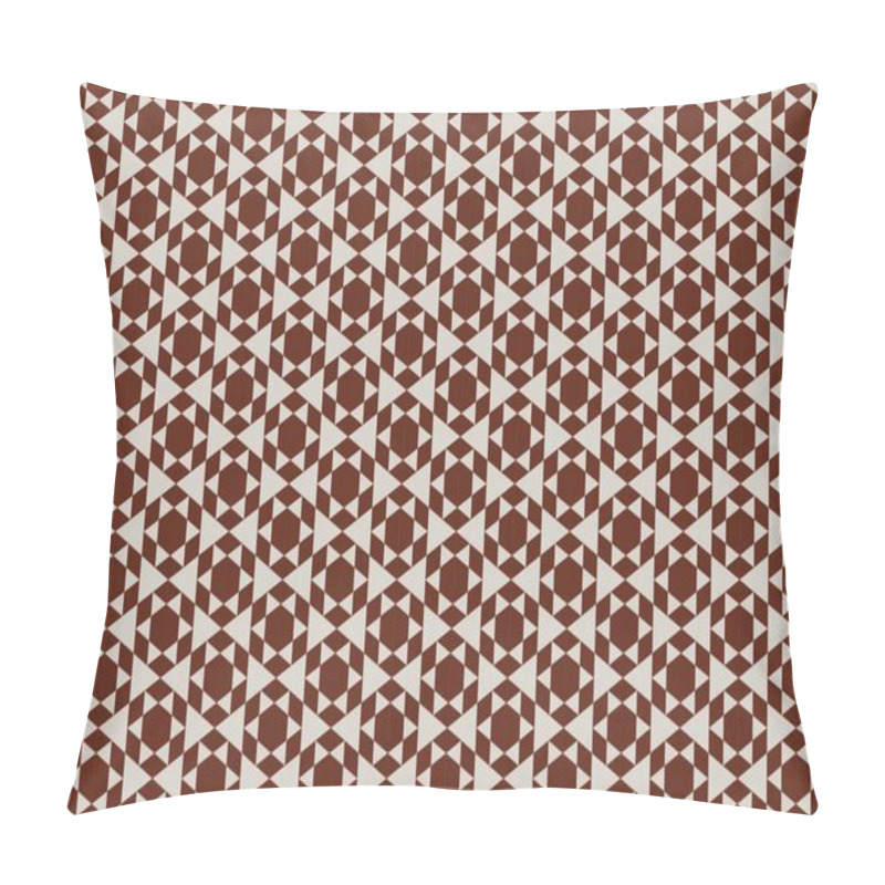 Personality  Seamless Abstract Background With Geometric Elements Pillow Covers