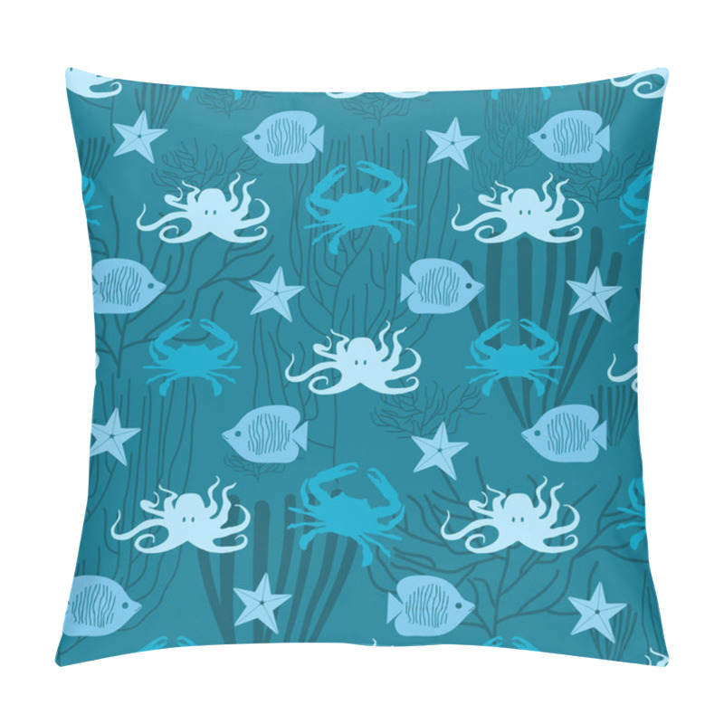 Personality  Underwater World Pillow Covers