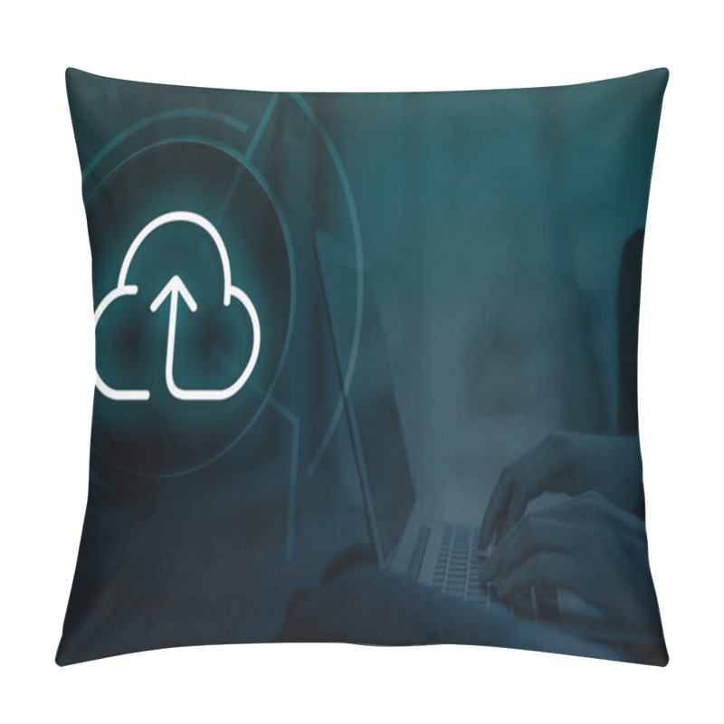 Personality  Cloud Migration Is The Process Of Moving Data, Applications, Workloads, Or IT Infrastructure From On-premises Systems Or Legacy Environments To A Cloud-based Infrastructure Pillow Covers