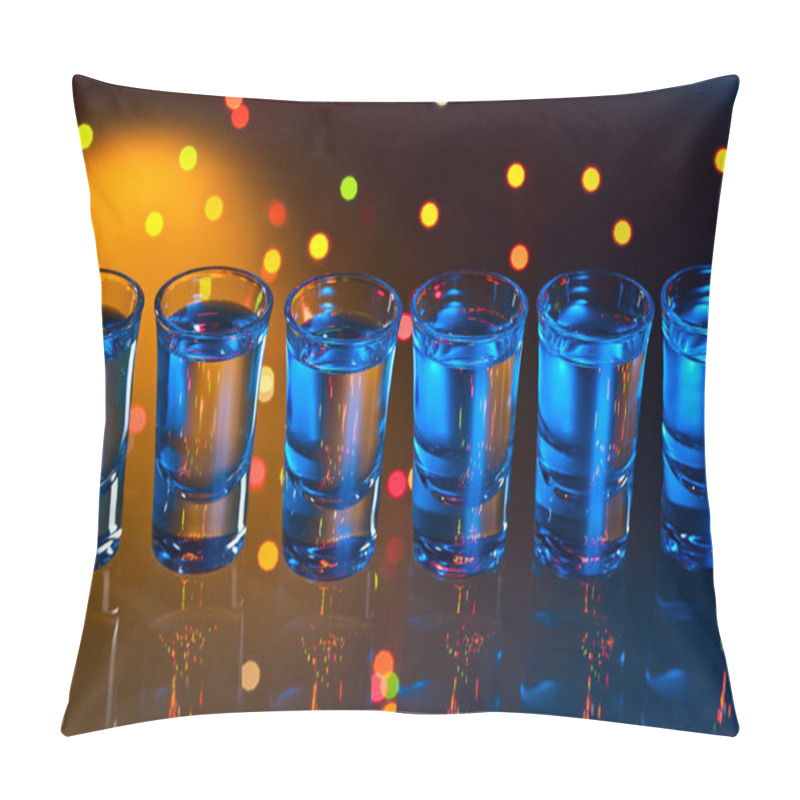 Personality  Glasses With An Alcoholic Drink  Pillow Covers