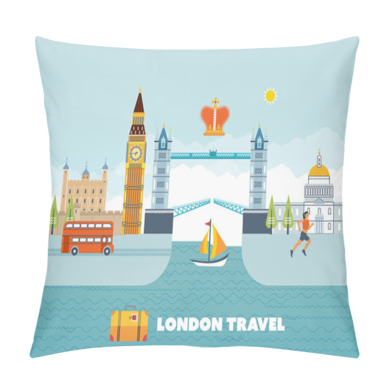 Personality  Modern London Skyline   Pillow Covers