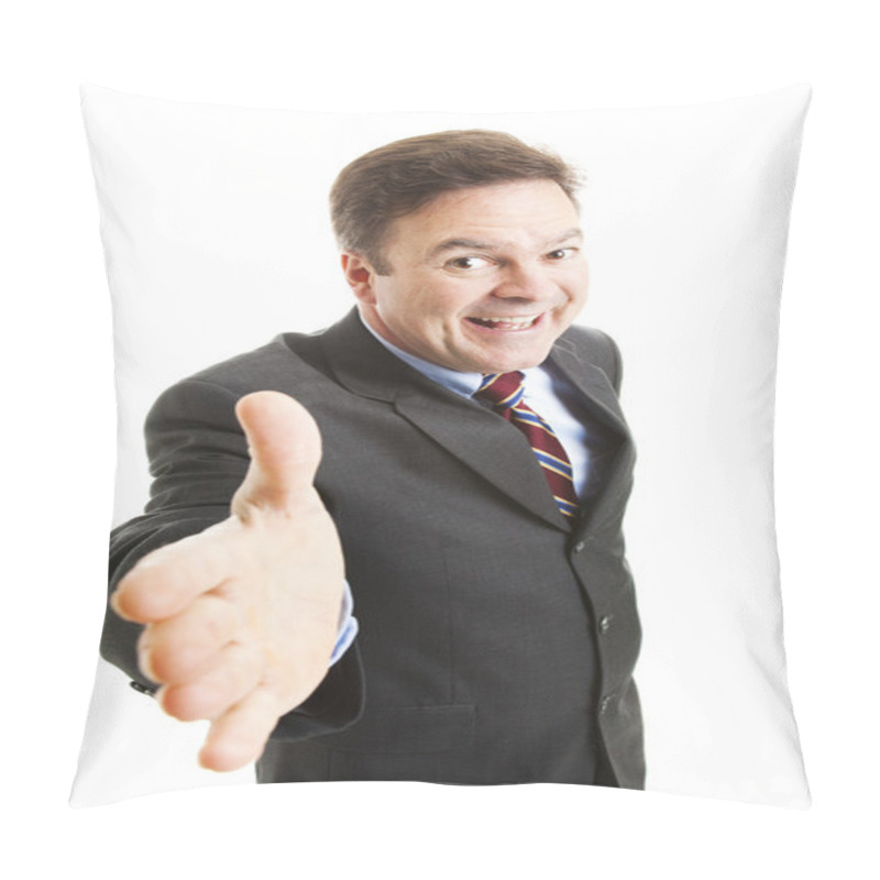 Personality  Pushy Salesman Pillow Covers