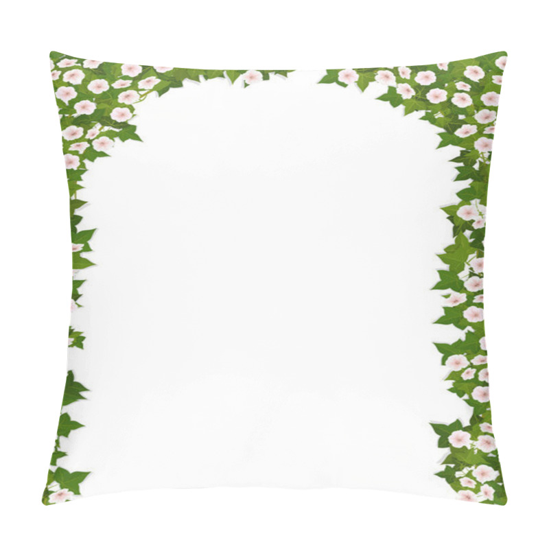 Personality  Ivy Arch With Flower Pillow Covers