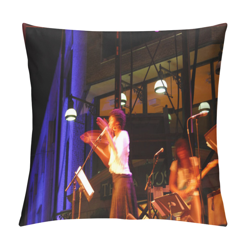 Personality  Jazz Singer Pillow Covers