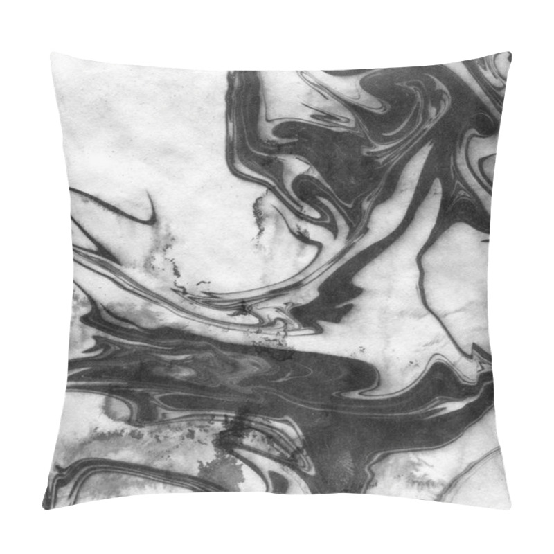 Personality  Chinese Ink Effect Texture Pillow Covers