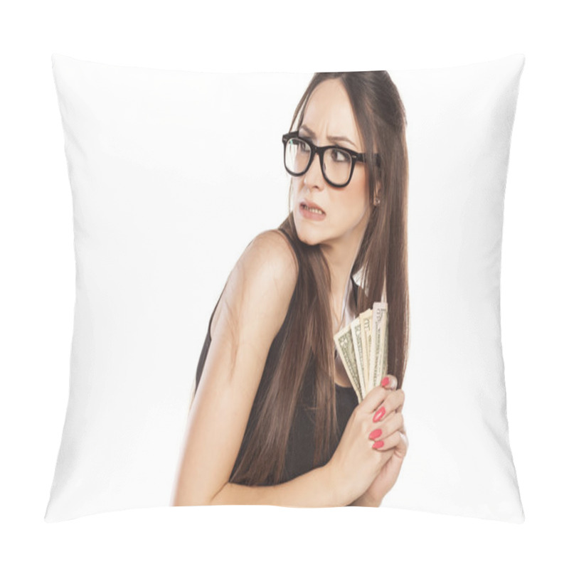 Personality  Stingy Woman Pillow Covers