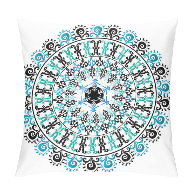 Personality  Oriental Pattern And Ornaments 07 Pillow Covers