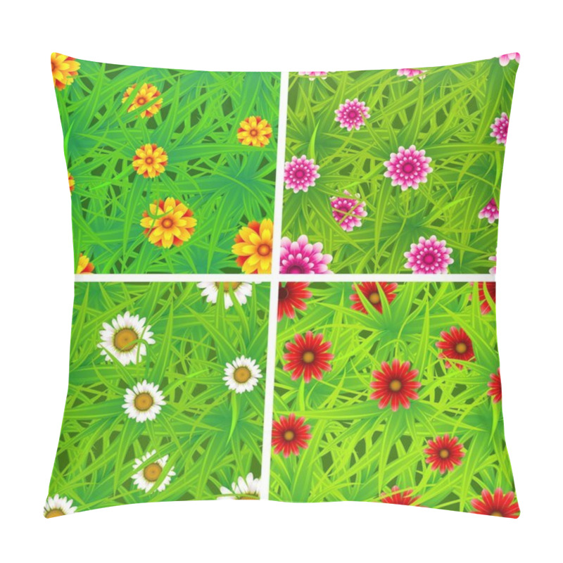 Personality  Flower Garden Pillow Covers