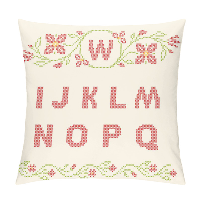 Personality  Cross-stitch Embroidery In Ukrainian Style Pillow Covers