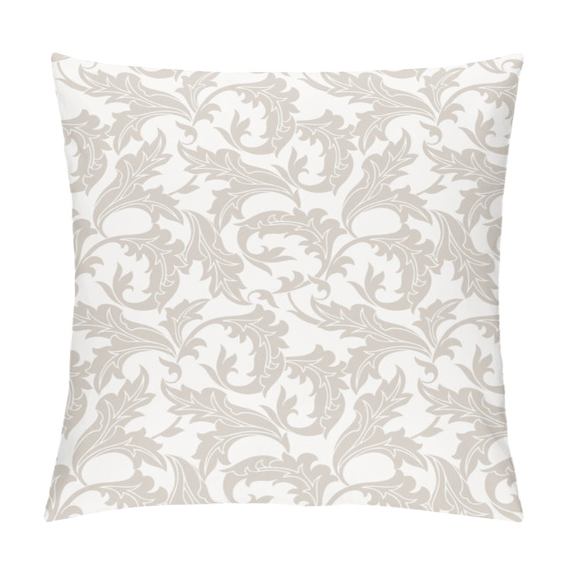 Personality  Seamless Designer Leaves Wallpaper Pillow Covers