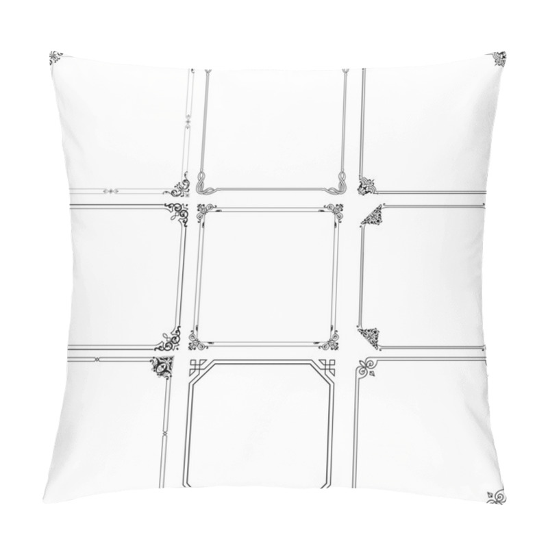 Personality  Vector Decorative Frames Pillow Covers