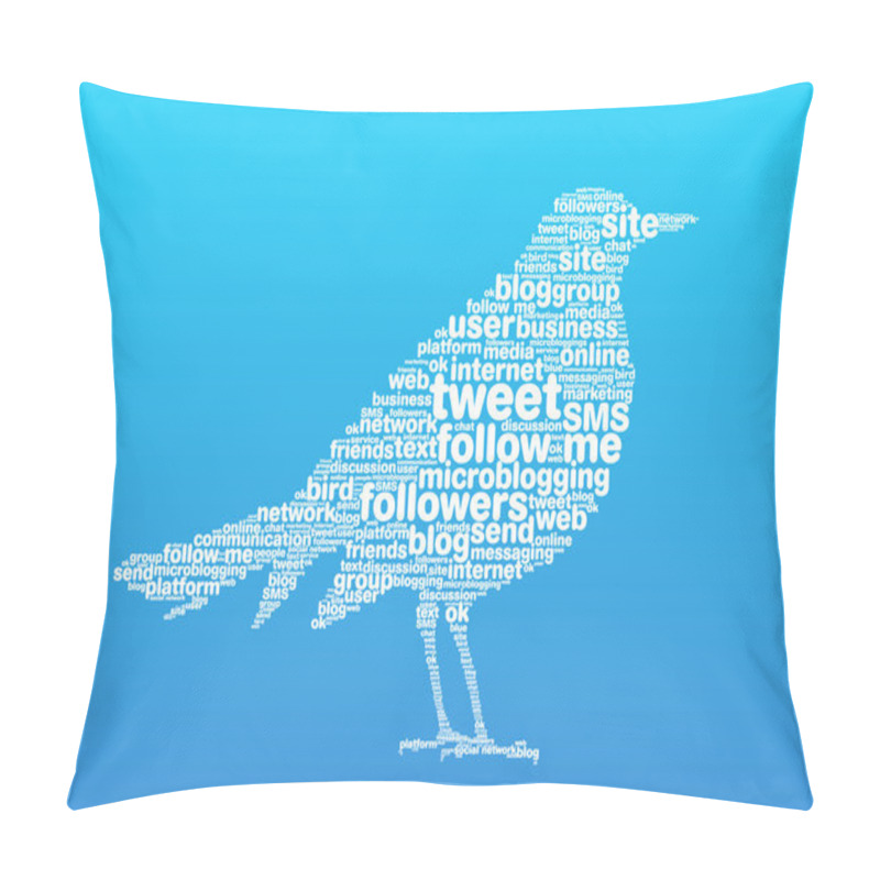 Personality  Bird Words 2 Pillow Covers