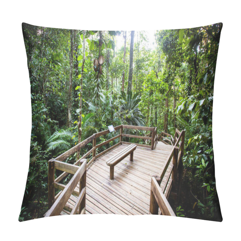 Personality  The Daintree Jindalba Boardwalk In Australia Pillow Covers