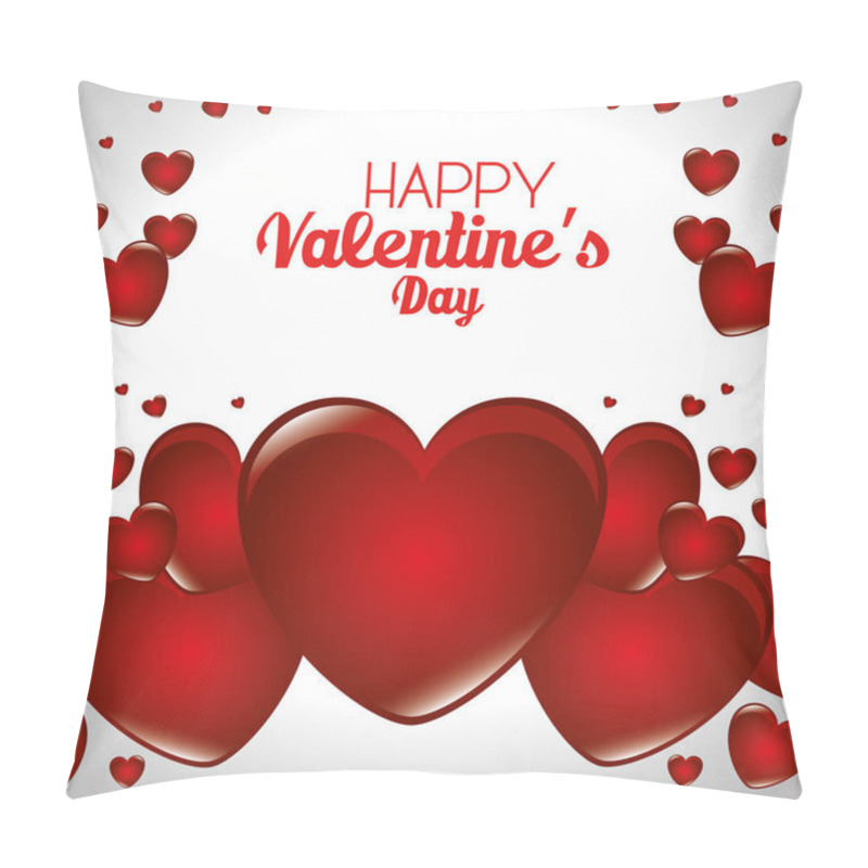 Personality  Happy Valentines Day Card Pillow Covers