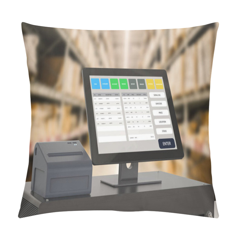 Personality  Point Of Sale System For Store Management Pillow Covers