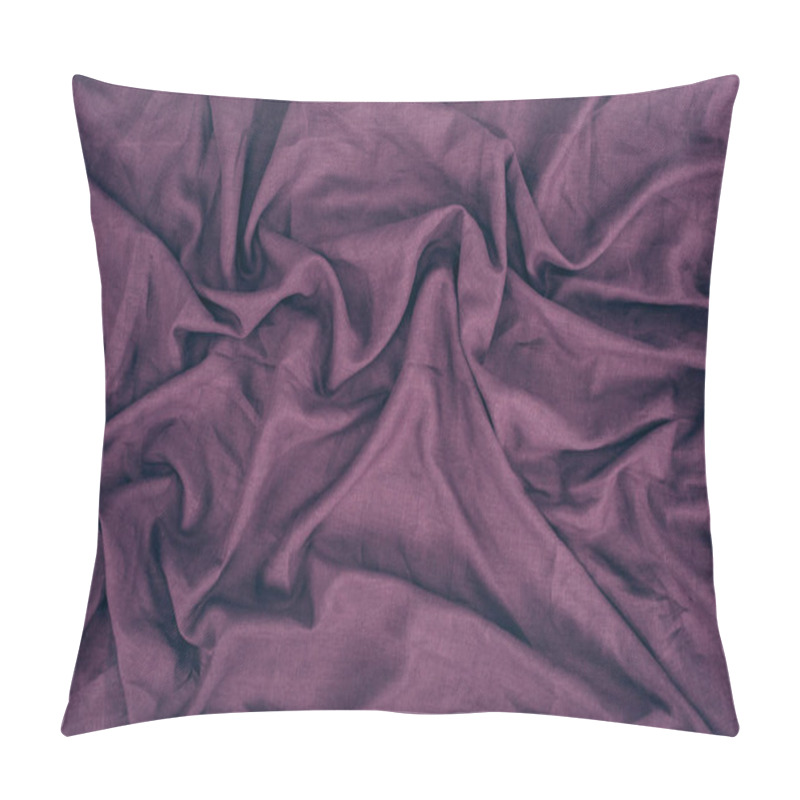 Personality  Purple Linen Texture Pillow Covers