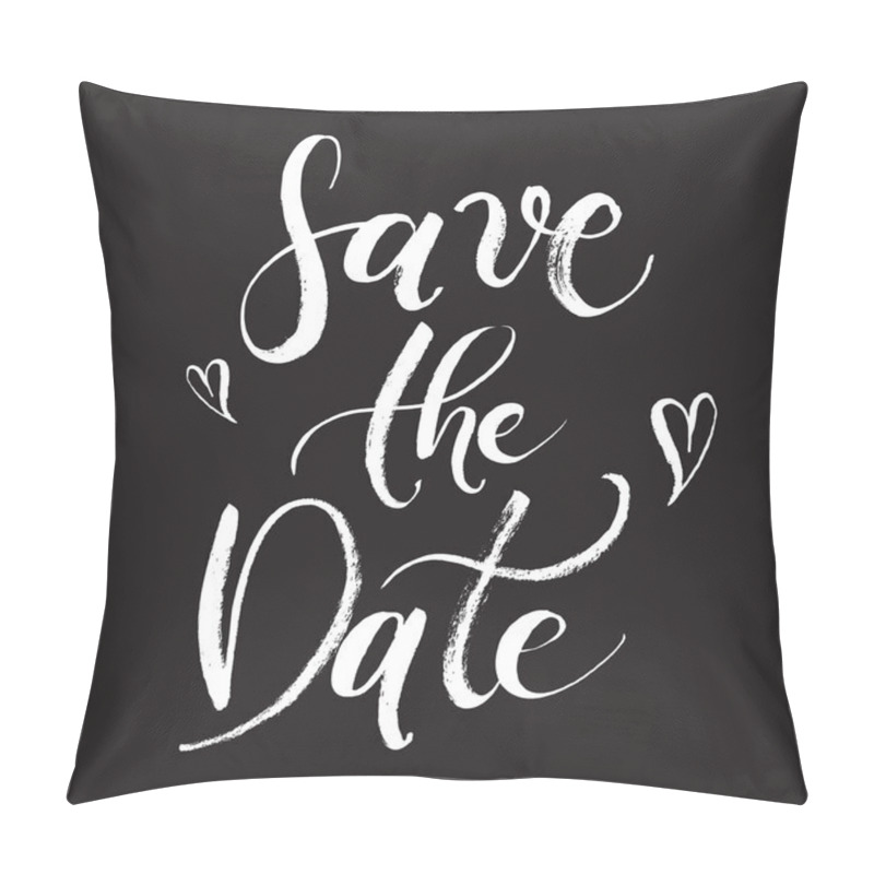 Personality  Save The Date Abstract Card Pillow Covers